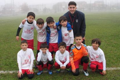 Equipo del Columbrianos de 1ª División Provincial Prebenjamín. MACÍAS