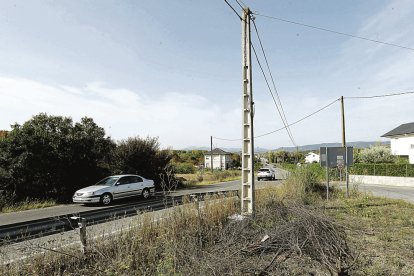 Inmediaciones de Magaz de Abajo, donde tuvo lugar una de las voladuras de torres eléctricas. de la mata