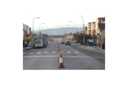 Vista de la avenida Galicia, en Cuatrovientos. ANA F. BARREDO