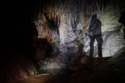 Un rincón de la Cueva de valporquero. JESÚS F. SALVADORES