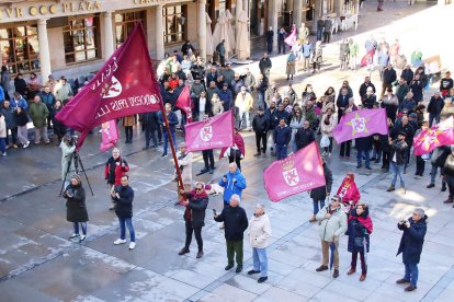 Movilización del 4 de noviembre en Astorga que se repetirá este mismo domingo. ICAL