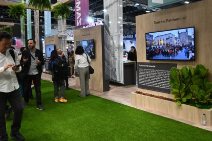 Expositor de Castilla y León en Fitur. JCYL