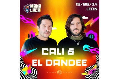 Cartel de Caliy El Dandee para el Monoloco. DL