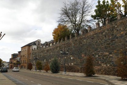 Imagen de los restos del castillo de Bembibre. L DE LA MATA