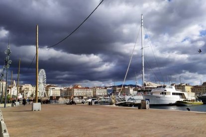 Vista de un rincón de Marsella