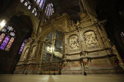 Trascoro de la Catedral de León.