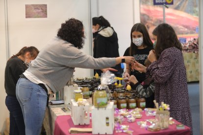 Una edición anterior de la Feria Agroalimentaria Villa de Bembibre