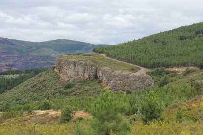 Yacimiento de Peña Piñera, en Vega de Espinareda