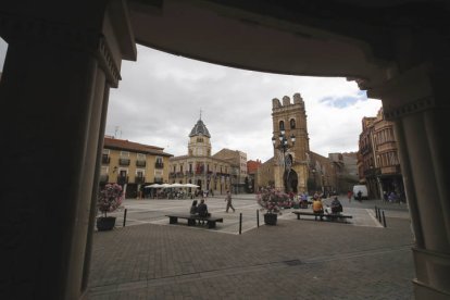 Plaza Mayor de La Bañeza.