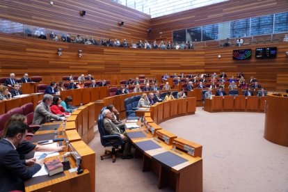 Votación en el Pleno de las Cortes