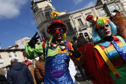 La Bañeza ya celebra su Carnaval.