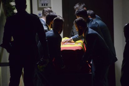 El Guardia Civil David Pérez asesinado por el narco en Barbate ya descansa en Nogarejas.