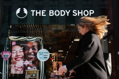 Tienda de Body Shop en Londres, donde está la propiedad de la firma.