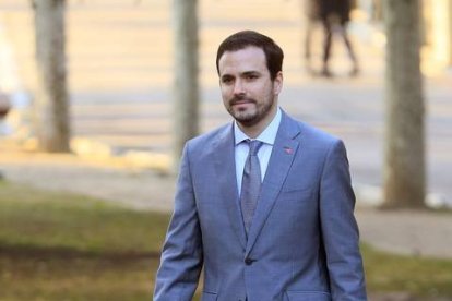 El exministro de Consumo, Alberto Garzón