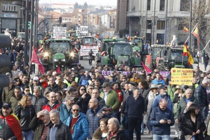 Tractorada del pasado 6 de febrero.