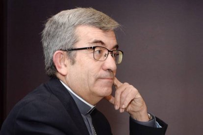 El obispo auxiliar de Valladolid y secretario general de la Confederación Episcopal Española, Luis Argüello.