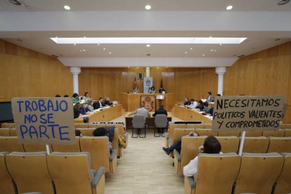 Pleno del Ayuntamiento de San Andrés del Rabanedo.