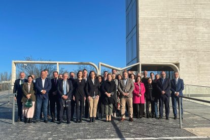 Foto de los representantes de la Federación Regional de Municipios.