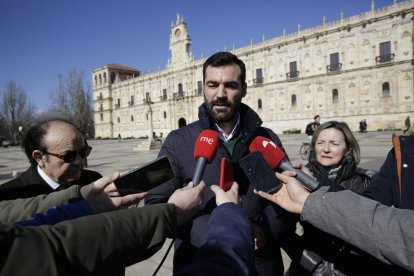 El portavoz del PP David Fernández.