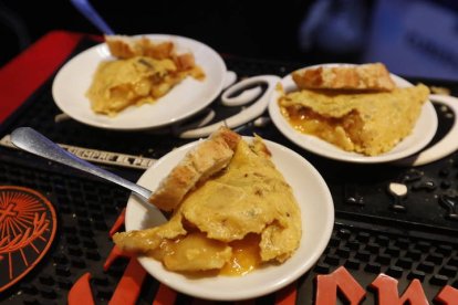 Tortilla de patata del León Antiguo.