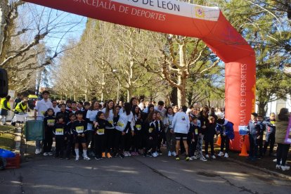 La carrera por Alex en el Parque de los Reyes