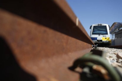 Tramo de la Feve entre la estación de La Asunción, Las Ventas y San Mamés.