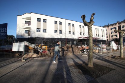 La residencia universitaria del Campus de Ponferrada.