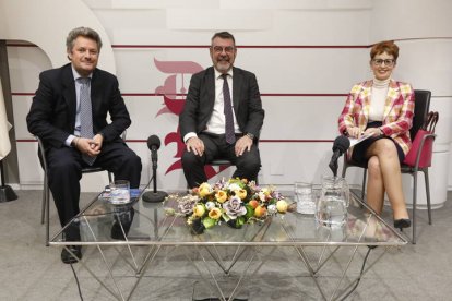 Alberto Goicoechea, Domingo Torres-Fernández y María Jesús Soto.