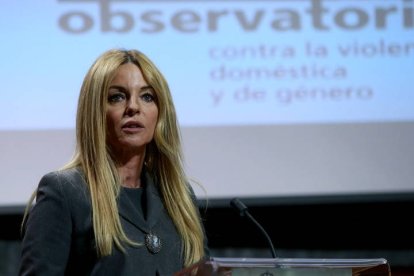 Ángeles Carmona, presidenta del observatorio contra la violencia doméstica y de género