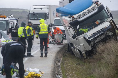 Accidente de tráfico en Ágreda.