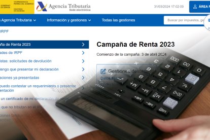 Casi 23 millones de contribuyentes podrán presentar hasta el 1 de julio su declaración del IRPF.