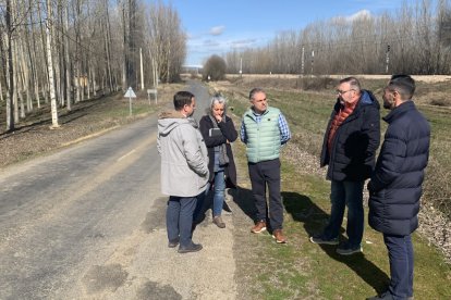 Carretera Astorga-Nistal.