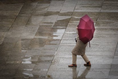 Aemet activa la alerta amarilla en León ante la previsión de fuertes rachas de viento.