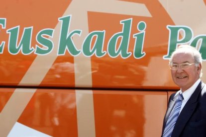 El presidente de Euskaltel, José Antonio Ardanza.