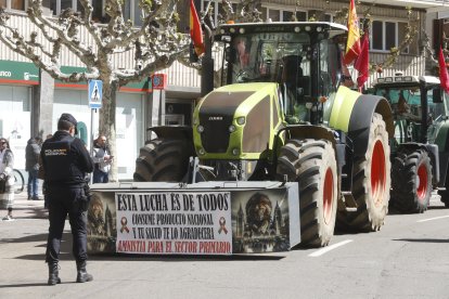 El campo vuelve a protestar en León.