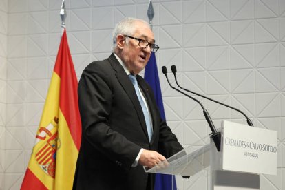 El presidente del Tribunal Constitucional, Cándido Conde-Pumpido.