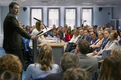 El presidente del PP de Castilla y León, Alfonso Fernández Mañueco.