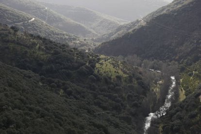 Curso del río Cabrera.