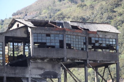 Estación de recepción del teleférico del lavadero.