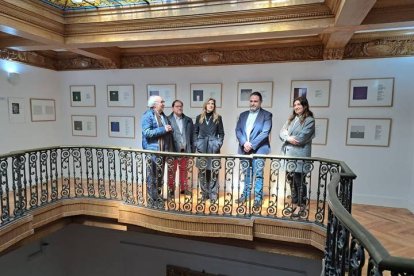 Mar Sancho visitó la Casa de la Poesía.