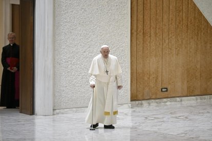 Imagen reciente del Papa Francisco en el Vaticano. EFE/EPA/ALESSANDRO DI MEO