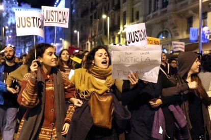 Imagen de una manifestación feminista