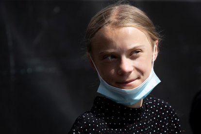 En la imagen de archivo, activista ambiental sueca Greta Thunberg. EFE/EPA/HAYOUNG JEON