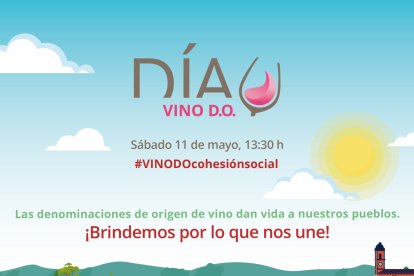 Cartel de la DO por el Dïa del Vino