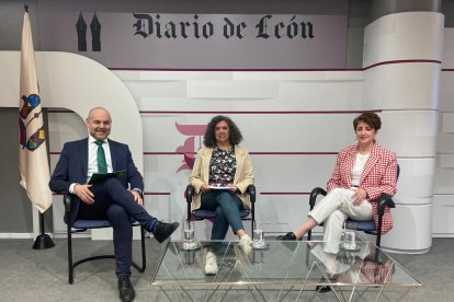 Alejandro Hidalgo, Ana Gaitero y Ángélica Cosme