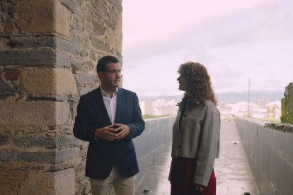 García Bueso, el director de los museos de Ponferrada, en el programa.