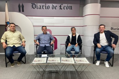 Un momento de la tertulia deportiva El VARDiario de León.