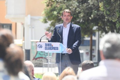 El presidente de laJunta de Castilla y León, Alfonso Fernández Mañueco.