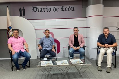 Participantes en la tertulia deportiva del VARDiario de León.