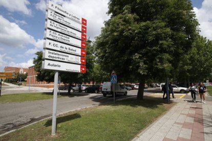 Campus de Vegazana de la universidad de León. Ramiro